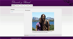 Desktop Screenshot of daniela-und-patrick.ch